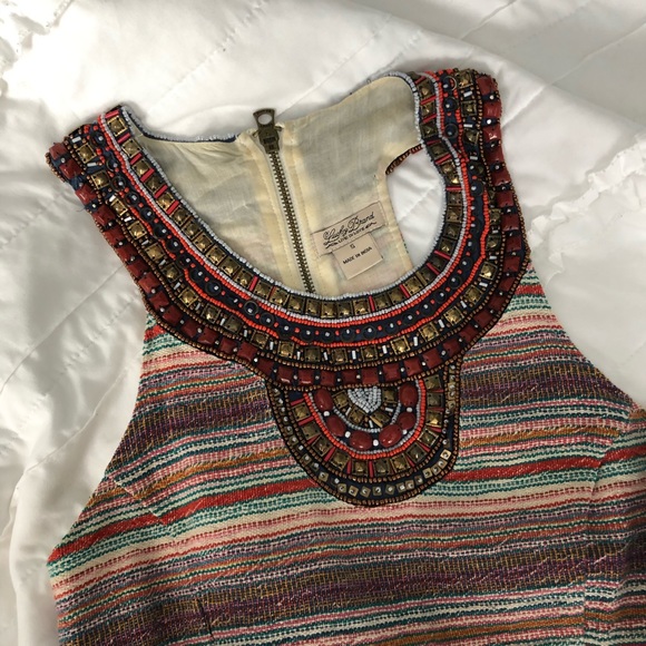 Lucky Brand beaded dress- small - Picture 2 of 7